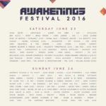 awakenings festival lineup 2016