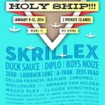 holy ship lineup 2014